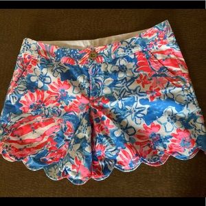 NWOT Lilly Pulitzer Buttercup shorts in size 00